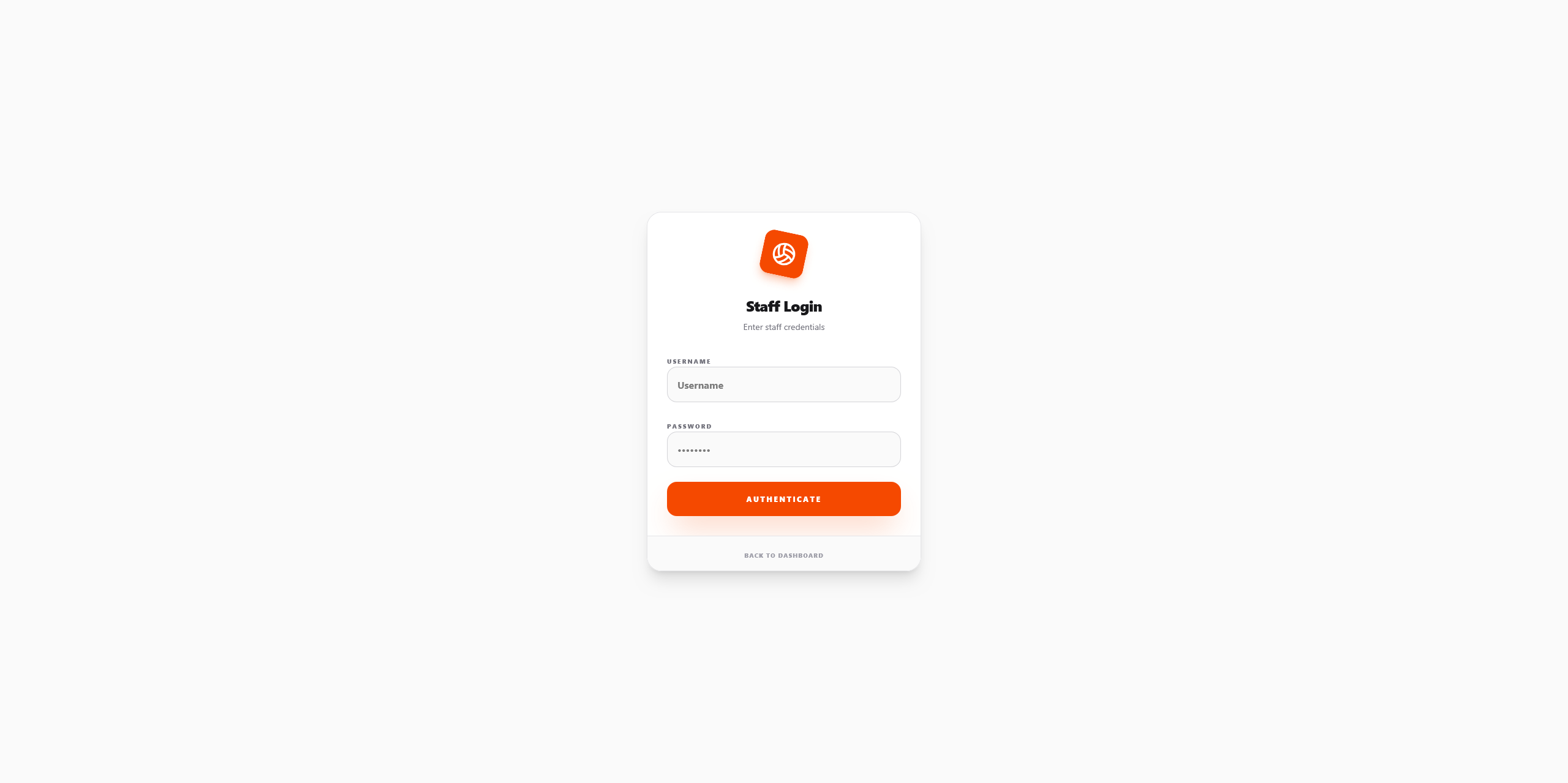 Dashboard Admin